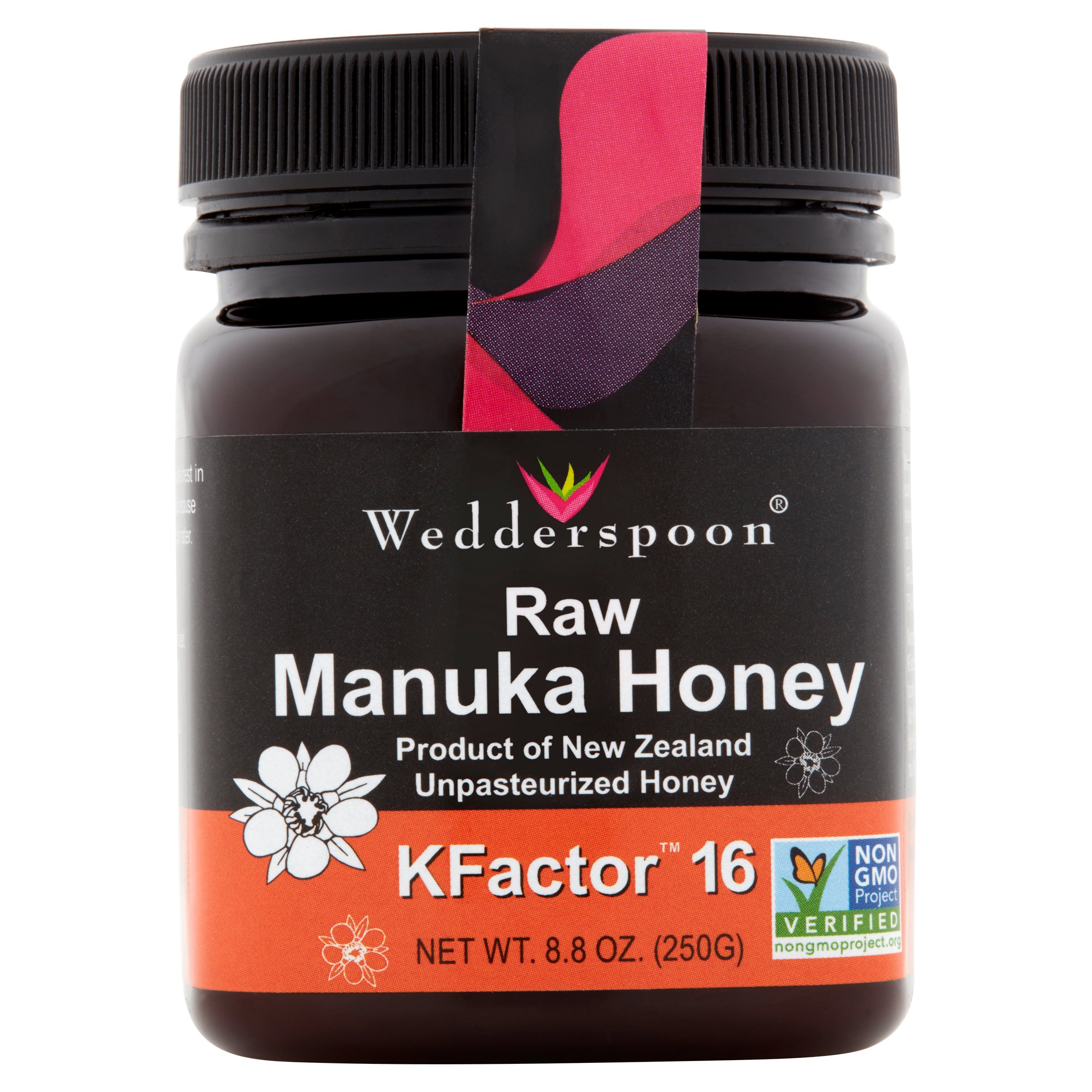 Wedderspoon Honey Raw Manuka Kfctr 16,8.8 Oz (Pack of 6)