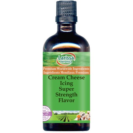 Larissa Veronica Cream Cheese Icing Super Strength Flavor  (Cream Cheese Icing  16 Oz  2-Pack  Zin: 527695)