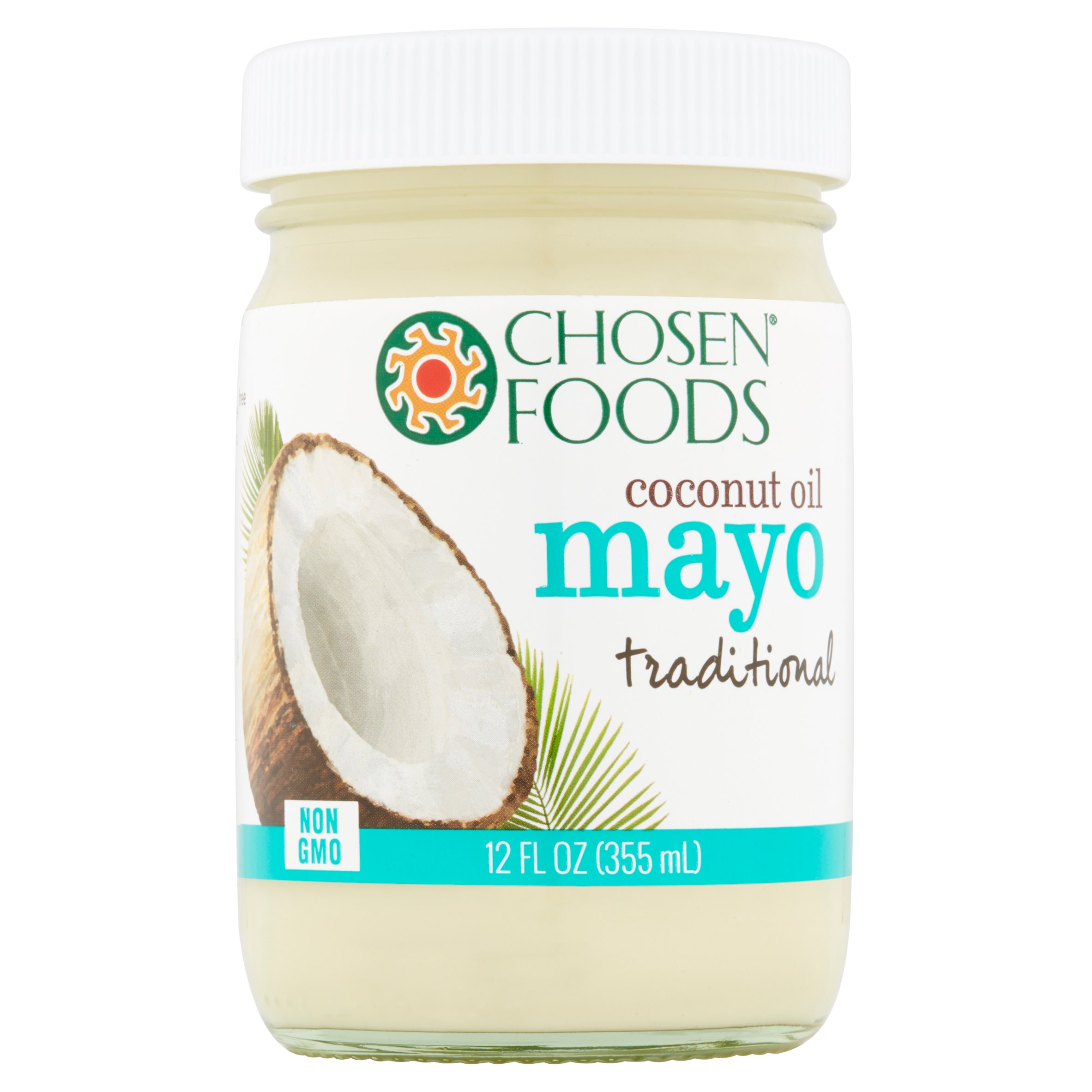 Chosen Foods Mayo Coconut Oil 12 Oz (Pack of 6)
