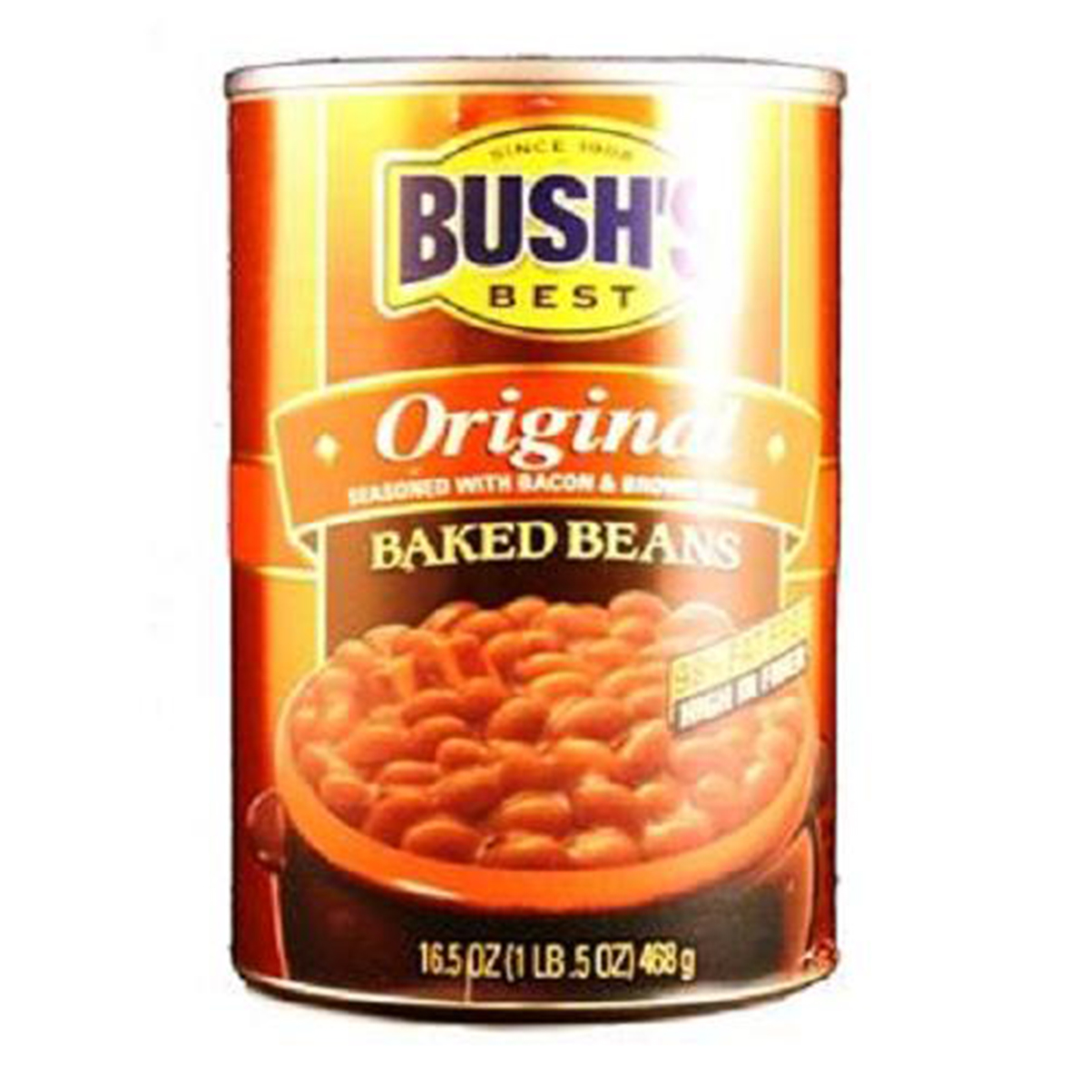 (6 Pack)  Bushs Best Baked Beans Orgl 16.5 Oz - 1 Count Only