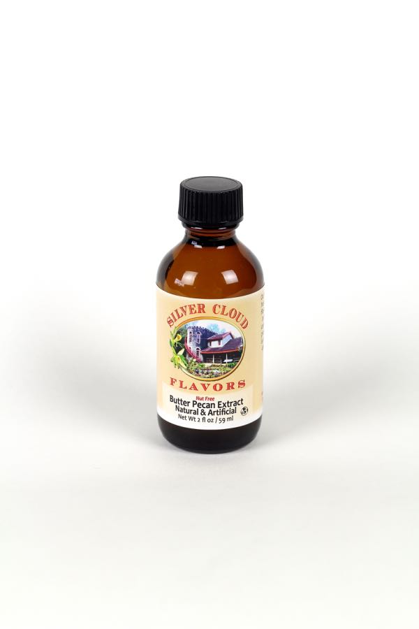 Butter Pecan Type Extract, Natural & Artificial - Nut Free - 2 Fl. Oz. Glass Bottle