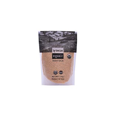 Bytewise Organic Cracked Whole-Grain Wheat/Wheat Porridge/Wheat Dalia, 3.5 lbs