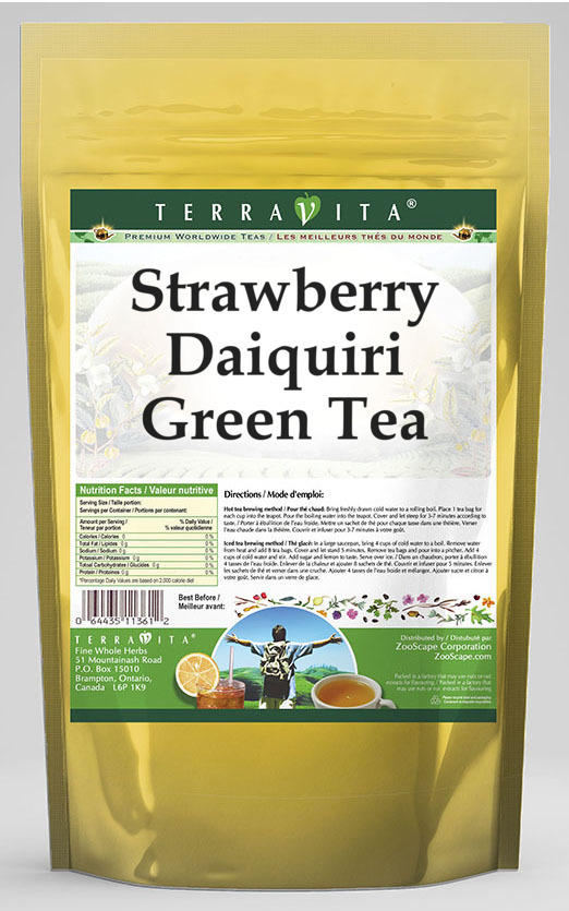 Strawberry Daiquiri Green Tea (50 Tea Bags, Zin: 544757)