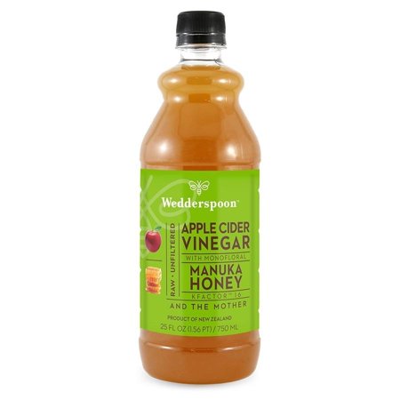 Wedderspoon Welbeng Apple Cider Vinegar KFactor Manuka Honey Mthr 25floz OC