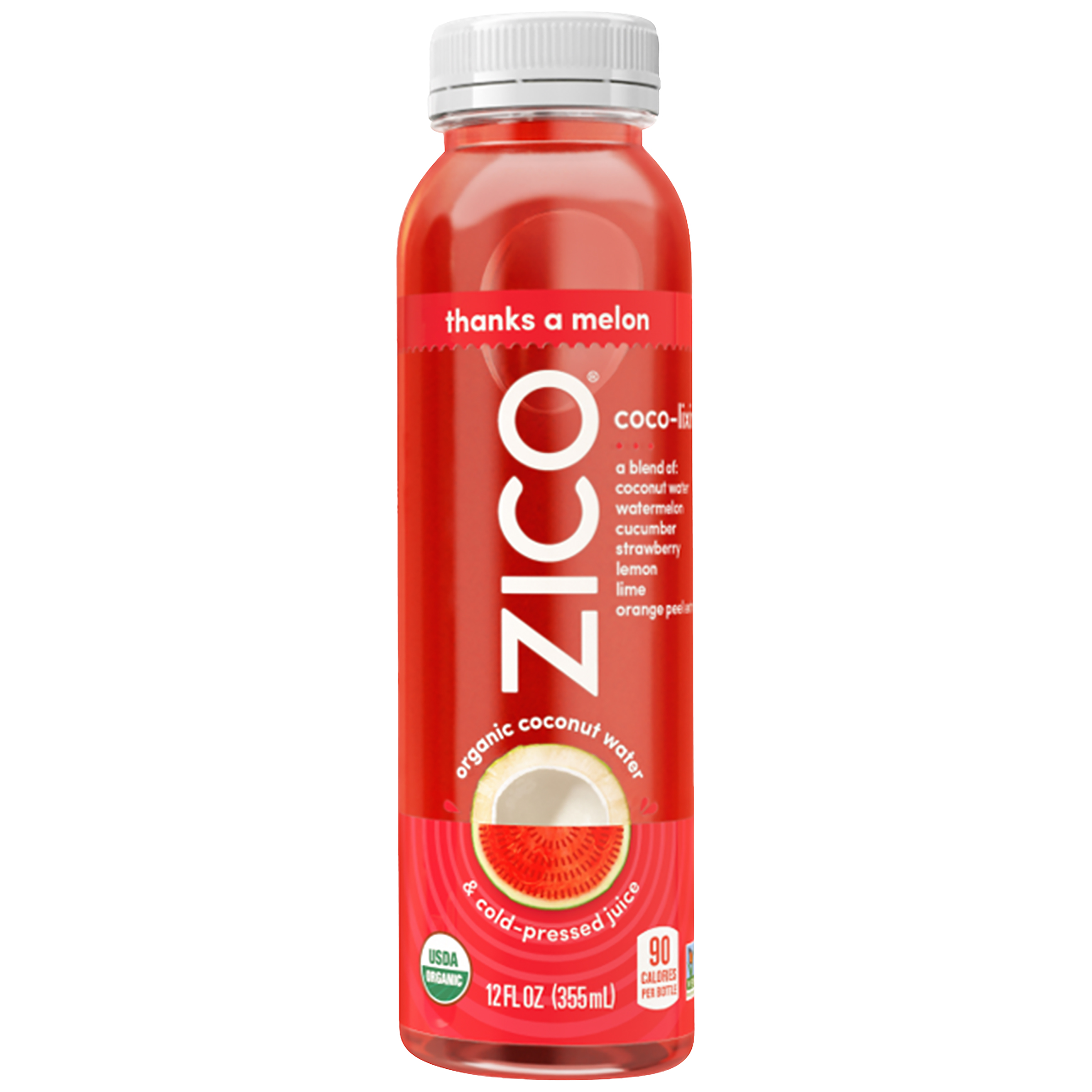 Zico Coco-Lixir Thanks a Melon Coconut Water, 12 Fl. Oz.