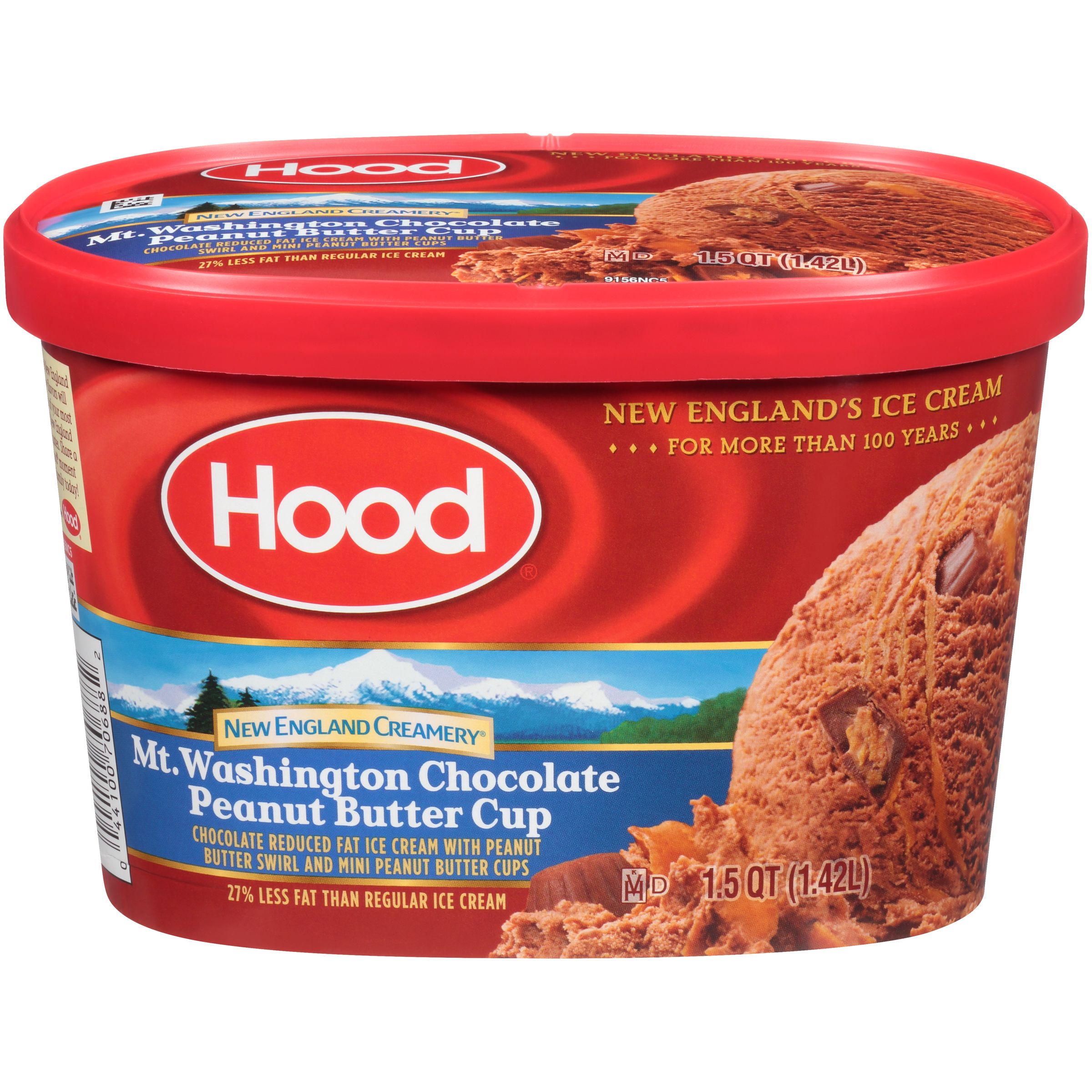 Hood New England Creamery Mt. Washington Peanut Butter Cup Ice Cream