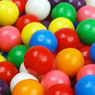 Dubble Bubble 1.2 Inch Gumballs, (Pack of 475)