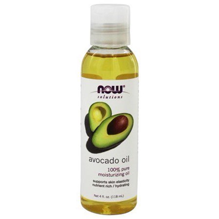 100% Pure Moisturizing Oil Avocado - 4 Fl. Oz. by NOW Foods (pack of 12)