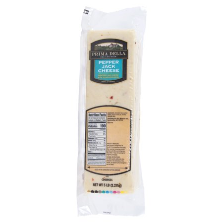 Prima Della Pepper Jack Cheese Deli Slices