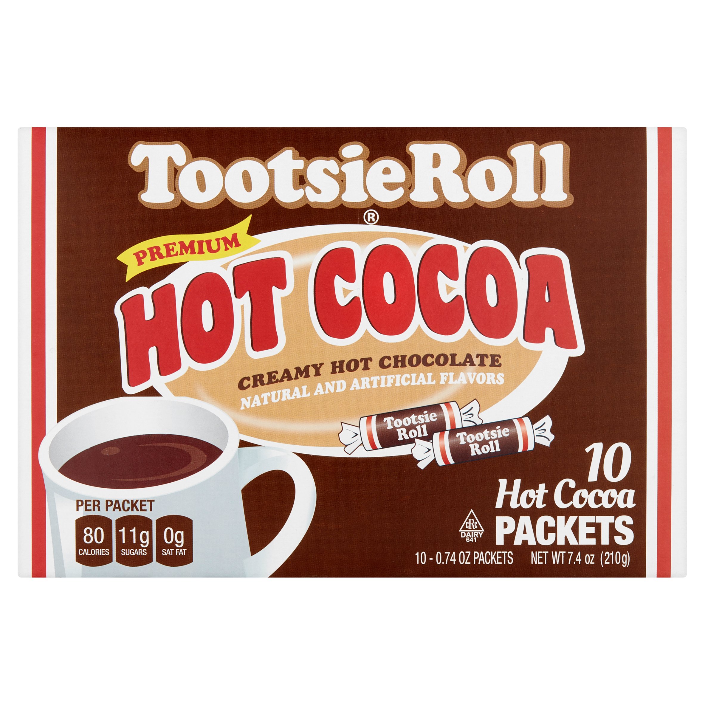 Cocoa Hot Tootsie Roll Hot Cocoa Tootsie Roll Pk,10 Pc (Pack of 6)