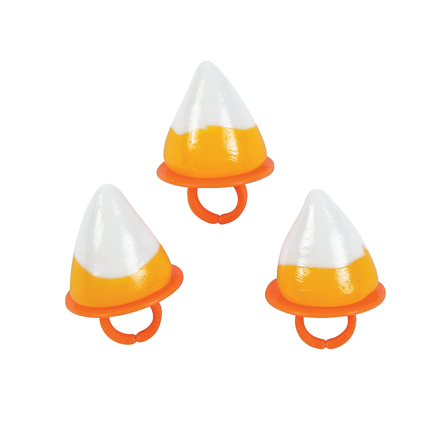 Candy Corn Ring Pop - Edibles - 12 Pieces