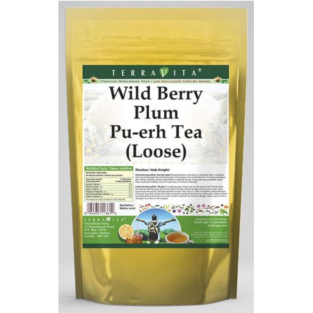Wild Berry Plum Pu-erh Tea (Loose) (4 oz, Zin: 539979)