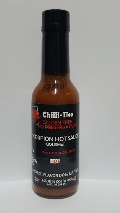 Chilli-Tico Scorpion Hot Sauce (5.6 Fl Oz) - Chilli-Tico Escorpion (Pack of 5)