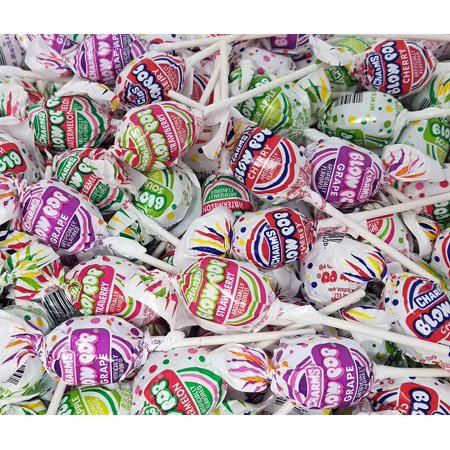 Charms Blow Pops Candy  Bubble Gum Filled Pop  Assorted Fruit Flavor Lollipops Hard Candy  Bulk 4 Pounds Bag