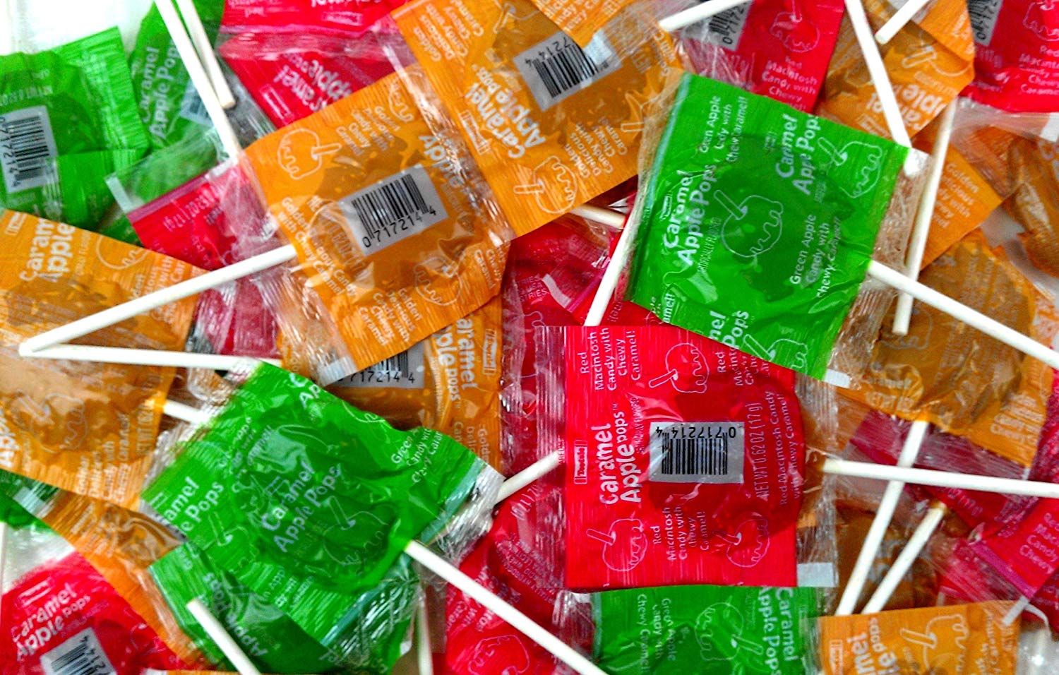 Tootsie Caramel Apple Pops Assorted Orchard Flavors, 2 Pounds