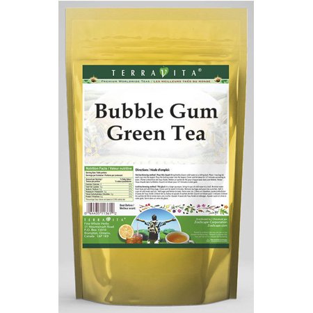 TerraVita Bubble Gum Green Tea  (Bubble Gum  Green Tea Bags  25 Tea Bags  1-Pack  Zin: 534635)