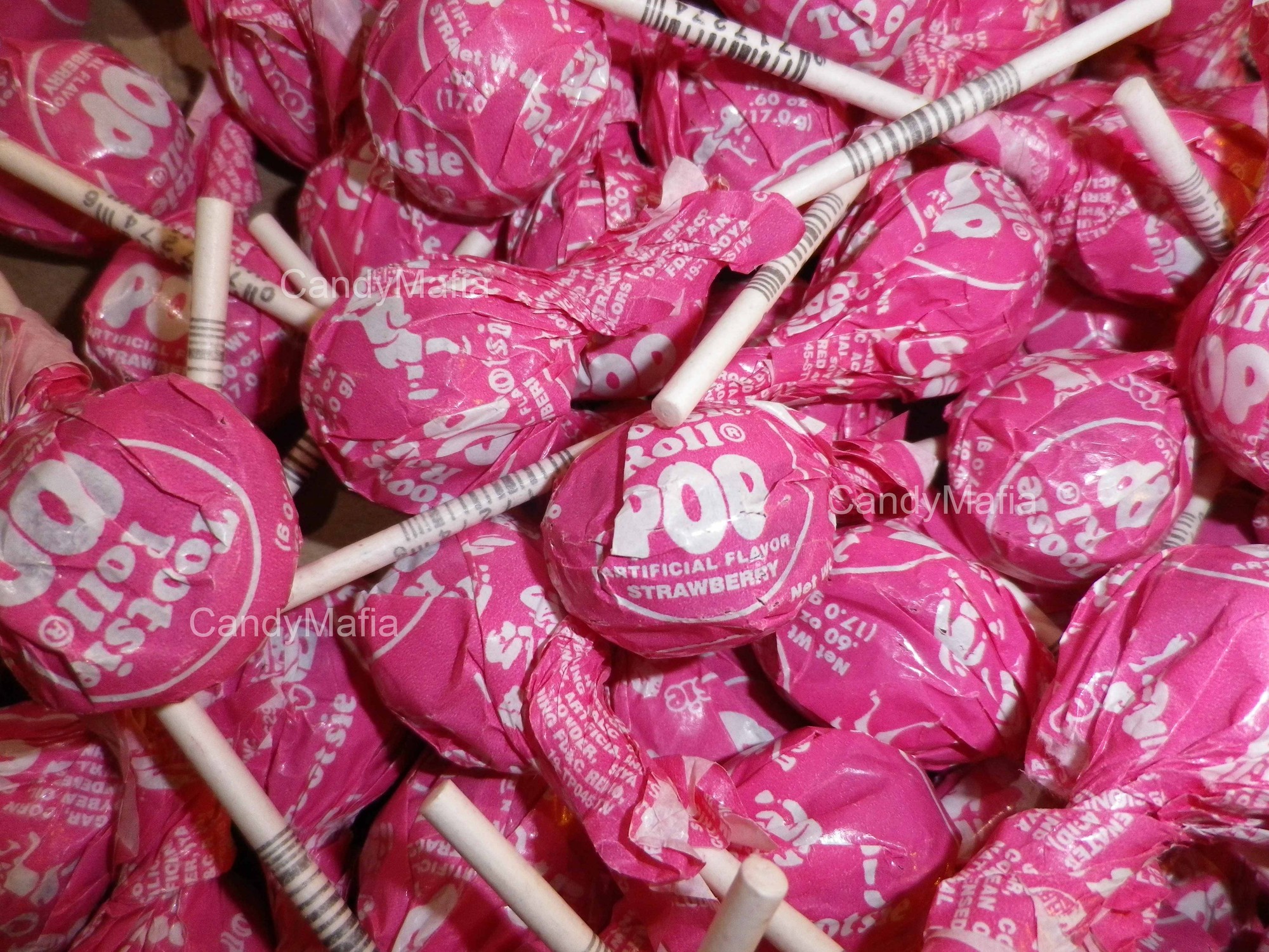 Strawberry Tootsie Pops 30 Pops