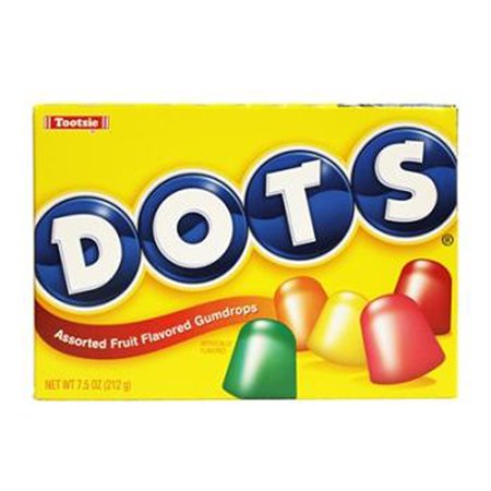Dots Assorted Fruit Flavored Gumdrops - 6.5 Oz