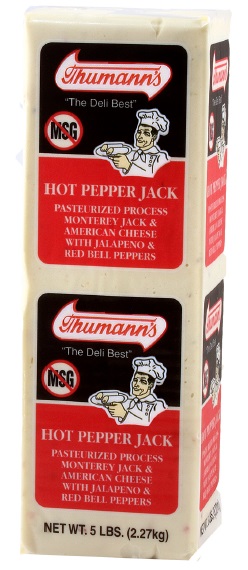 Thumann's Hot Pepper Jack Cheese, Deli Sliced