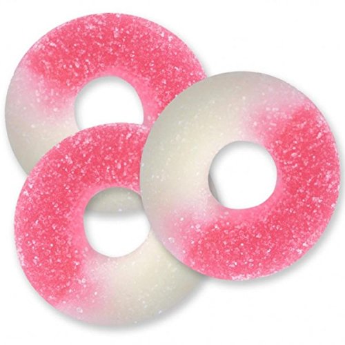 Bayside Candy Gummy Watermelon Rings  5lbs