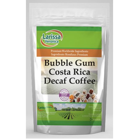 Larissa Veronica Bubble Gum Costa Rica Decaf Coffee  (Bubble Gum  Whole Coffee Beans  16 Oz  3-Pack  Zin: 547878)