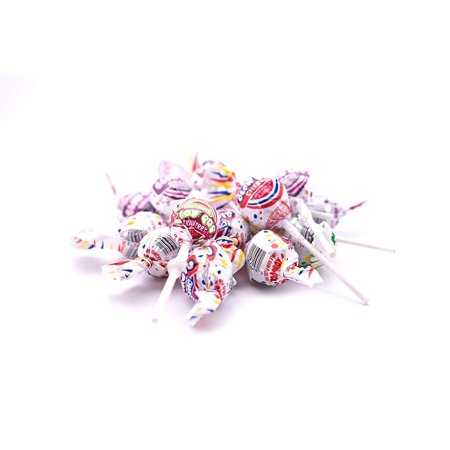 Charms Blow Pops - 1 LB Resealable Stand up Candy Bag - Assorted Original Fruit Flavors - Bubble Gum Lollipops - Old Fashioned Candy - Bulk Candy for