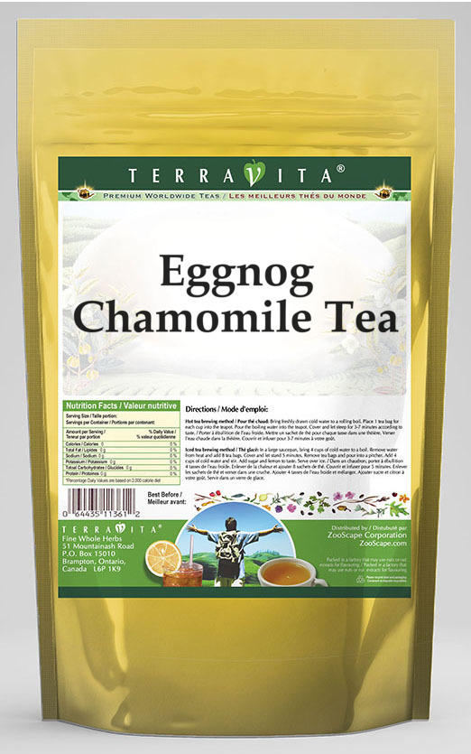 Eggnog Chamomile Tea (25 Tea Bags, Zin: 532174)