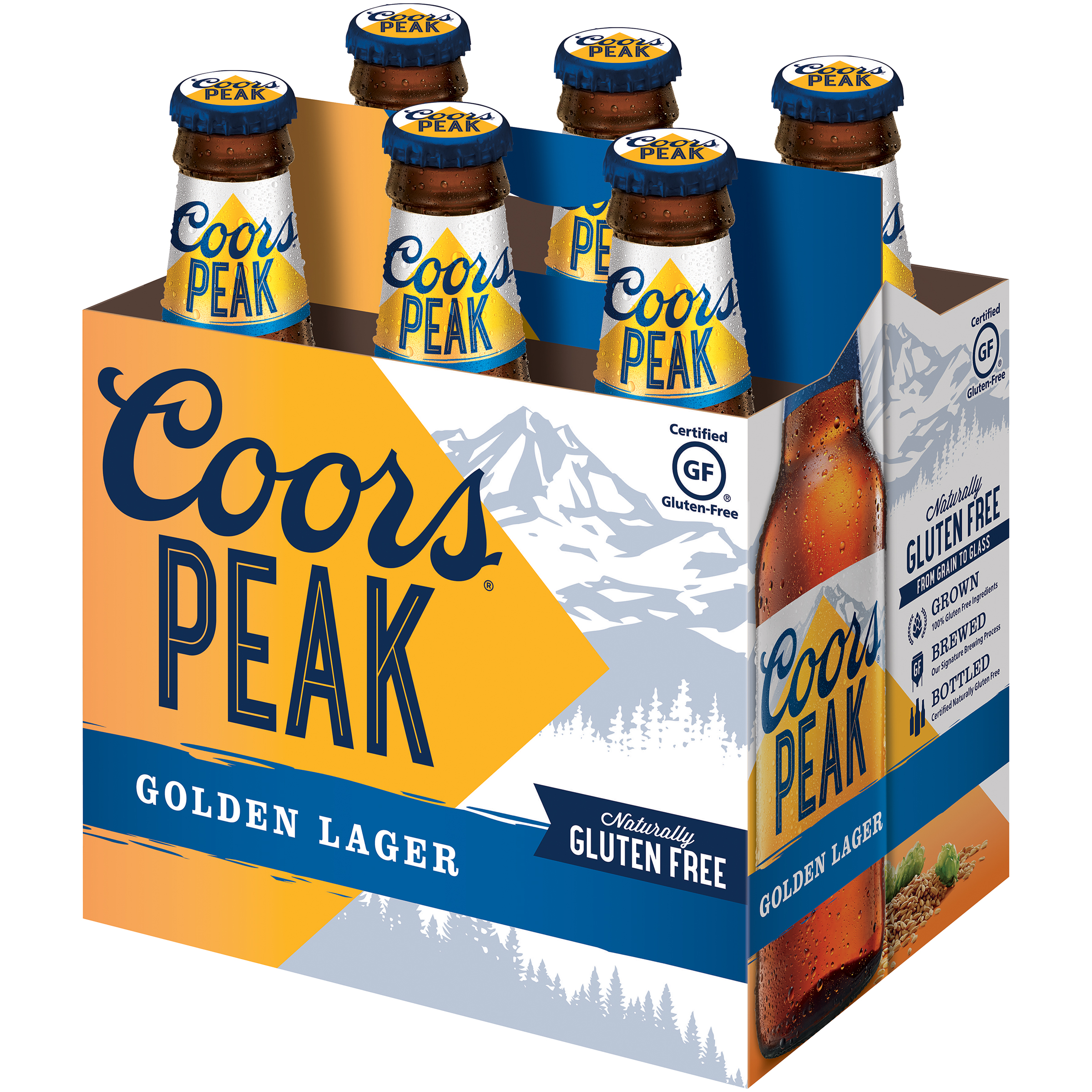 CoorsÂ® Peak Golden Lager 6-12 Fl. Oz. Bottles
