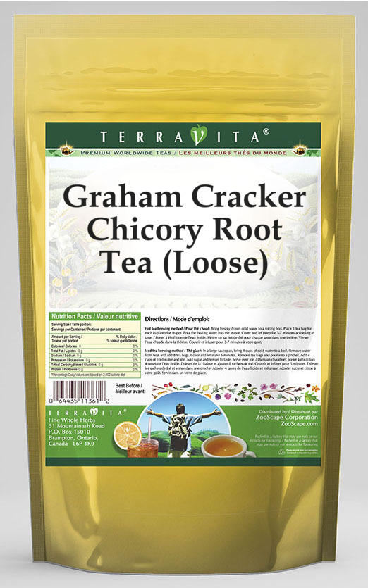 Graham Cracker Chicory Root Tea (Loose) (4 Oz, Zin: 552207)
