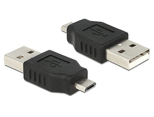 DeLOCK Adapter USB Micro-B Male to USB2.0 a-male USB 2.0 a Black
