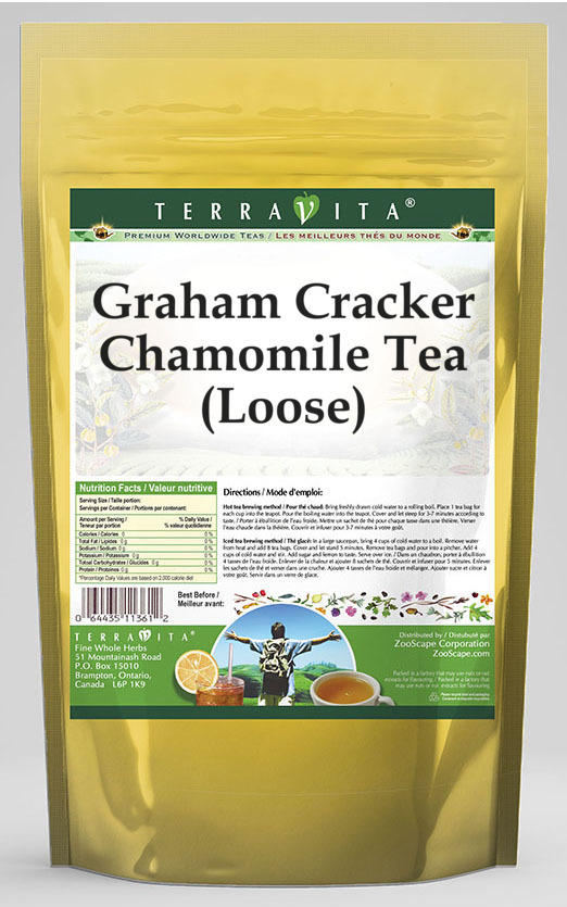 Graham Cracker Chamomile Tea (Loose) (4 Oz, Zin: 543162)
