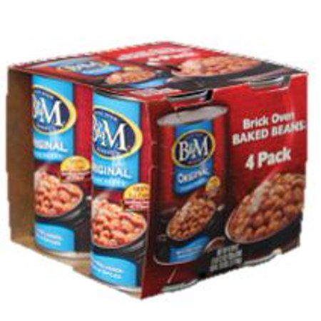 Product of B&M Brick Oven Baked Beans 4 Pk. 28 Oz.