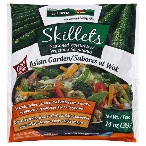 Frigorizados La Huerta La Huerta Skillets Seasoned Vegetables, 14 oz