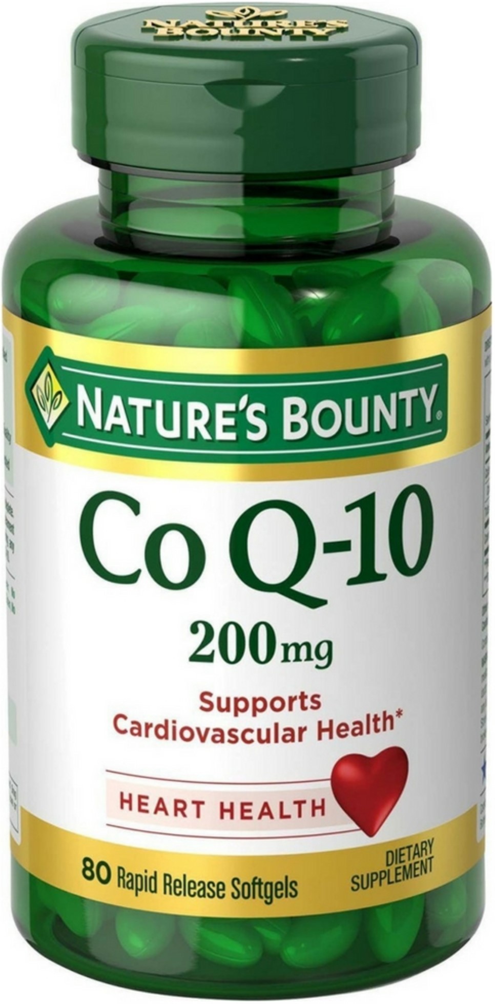 Nature S Bounty Co Q-10 Extra Strength 200 Mg Softgels 80 Ea (Pack of 6)