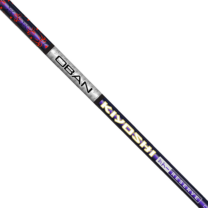 Oban Kiyoshi Purple Tour Reserve 65 Stiff Shaft + Nike Vapor / Covert Driver Tip + Grip