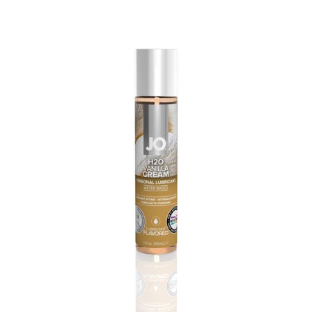 JO H2O Flavors Water Based Lubricant - Vanilla Cream - 1 Oz