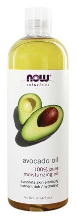 Avocado Oil 100% Pure Moisturizing Oil - 16 Fl. Oz. by NOW Foods (pack of 1)