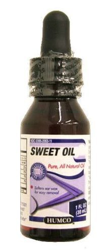 6 Pack - Humco 100% Natural Sweet Oil Olive Oil 1 Oz Each