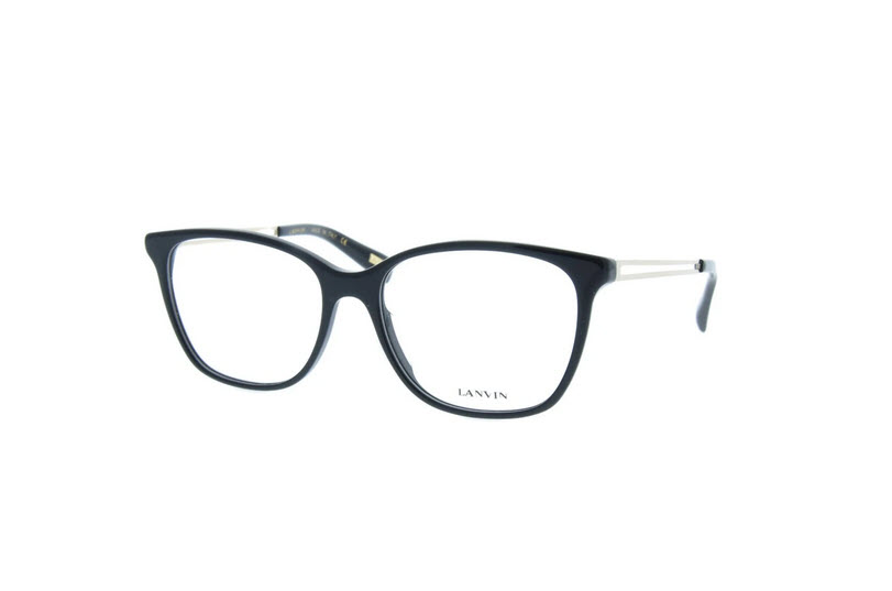 Lanvin VLN 763 0700 Black Eyeglasses 53mm ODU