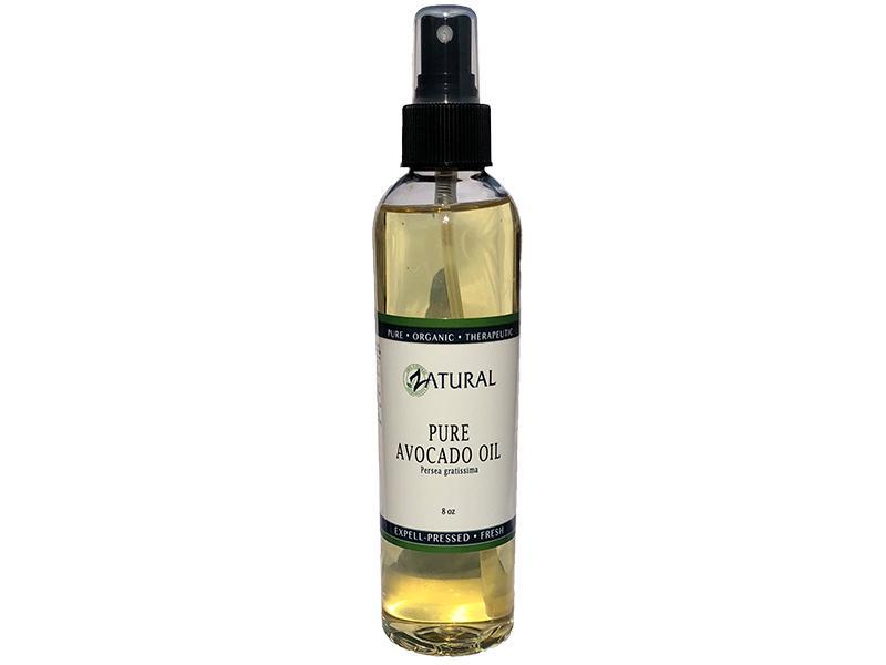Zatural Avocado Oil - 100% Pure  Organic  Cold-Pressed  Non-GMO  Food & Therapeutic Grade  8oz
