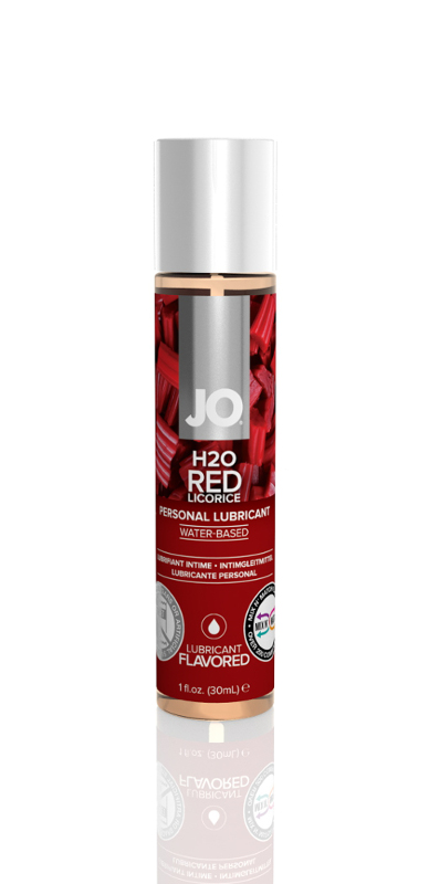 JO Flavors Water Based Flavored Lubricant - Red Licorice - 1 Oz