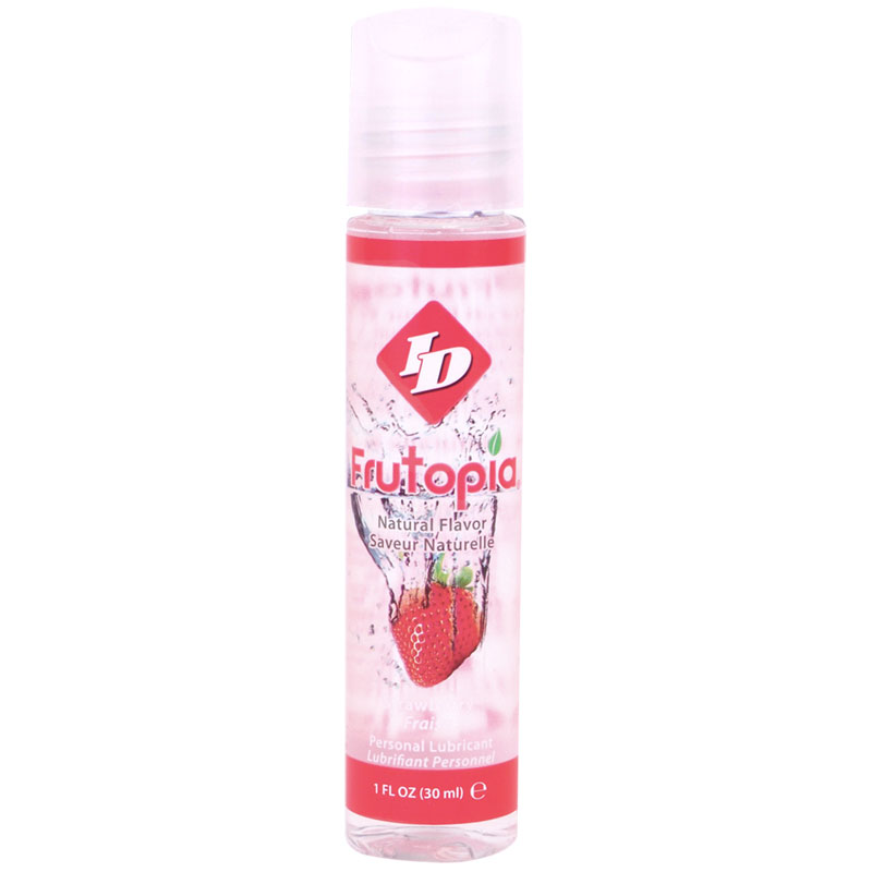 ID Frutopia Flavored Water Based Lubricant - Strawberry - 1 Oz