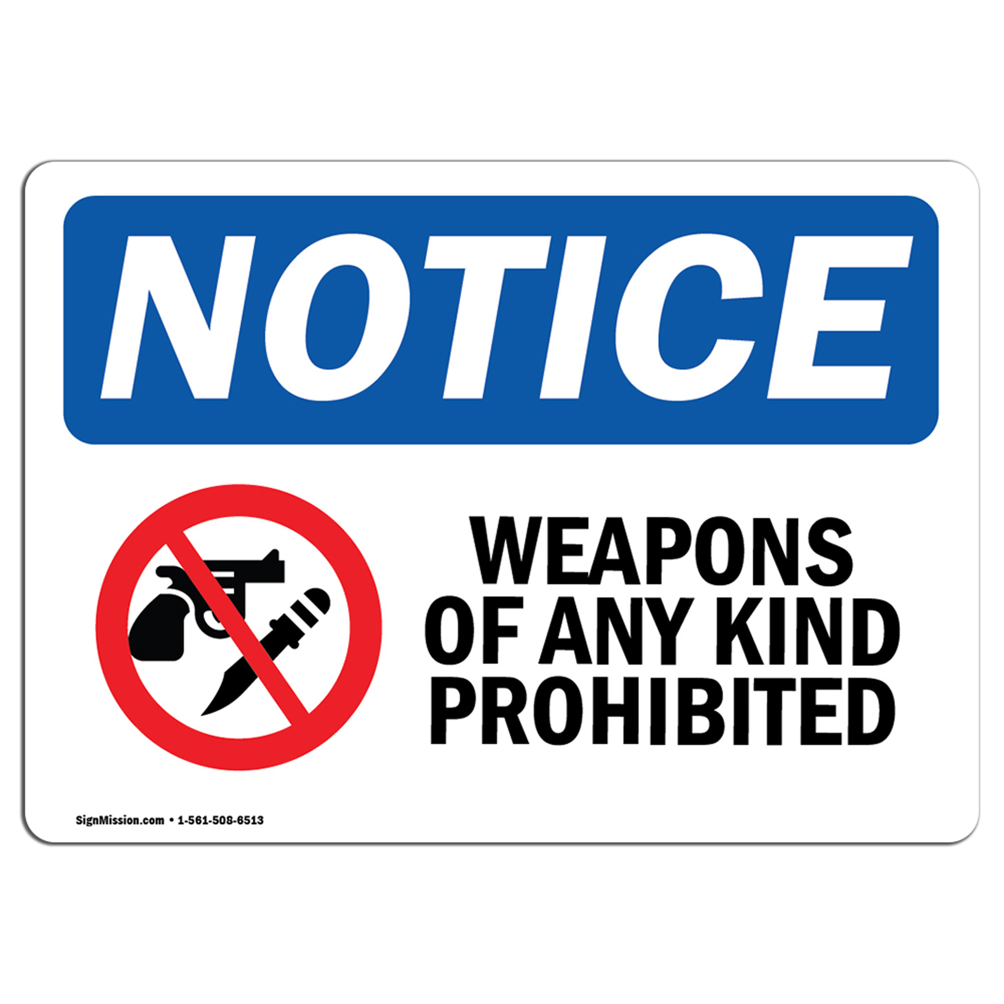 SignMission OS-NS-a-1014-V-17579 10 X 14 in. OSHA Notice Sign - Please Ring Bell When Attendant