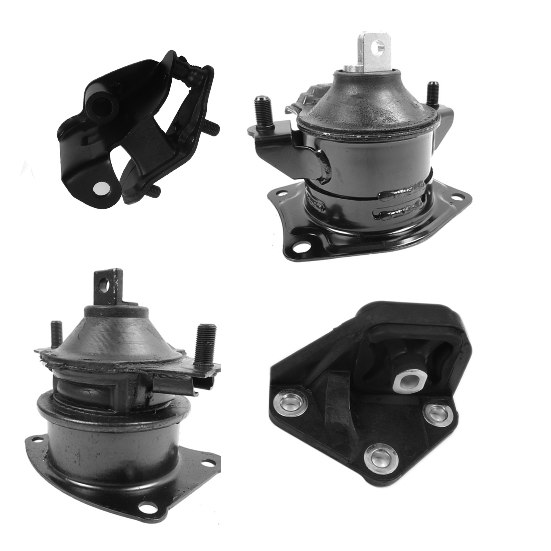 For 03-07 Honda Accord 2.4L Set 4PCS Engine & Transmission Mount 4526 4516 4509 4542 03 04 05 06 07