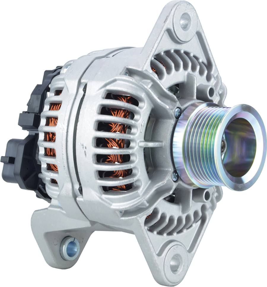 New Alternator for 16L Volvo FH16600 09 10 11 12 13 14 15 16 17 2009-2017 0124655057, 0124655102, 21561402, 7421561402 04Clock 150Amp Internal Fan Typ