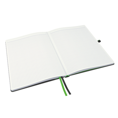 Leitz 44710095 Notebook Squared Black 80 Sheets A4