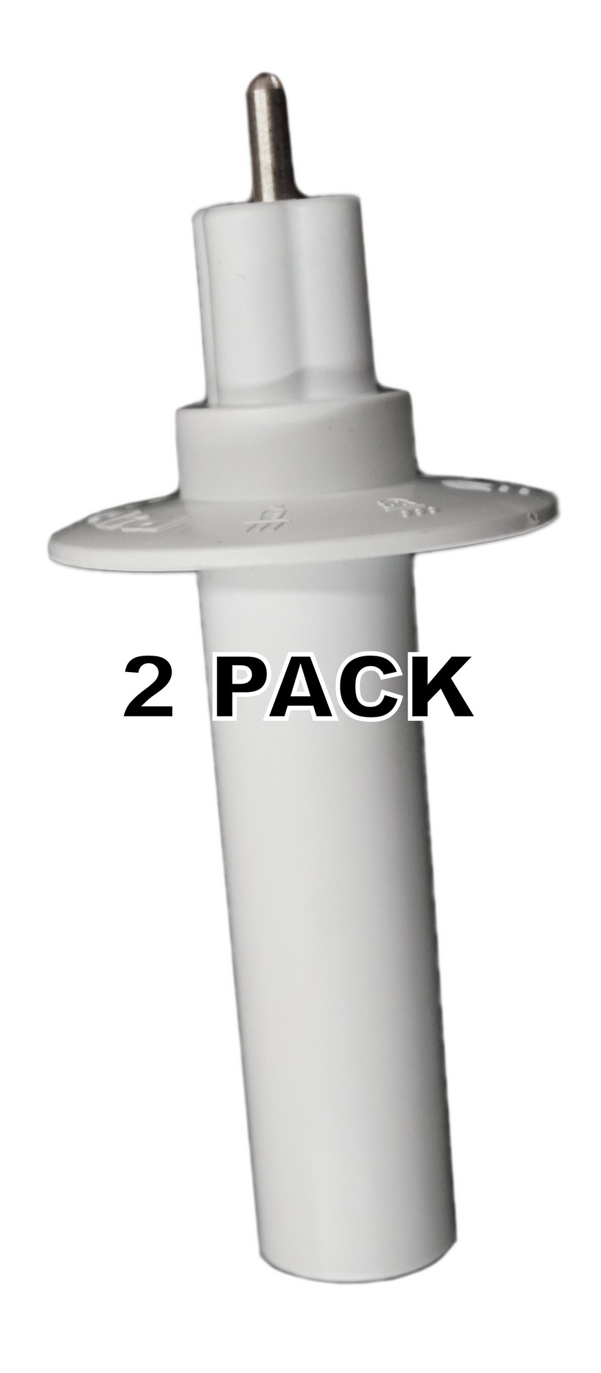 2 Pk  9-Cup Food Processor Adapter for KitchenAid  AP6021874  W10466843