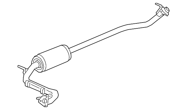 Genuine OE Honda Pipe B, Ex 18220-T7X-A81