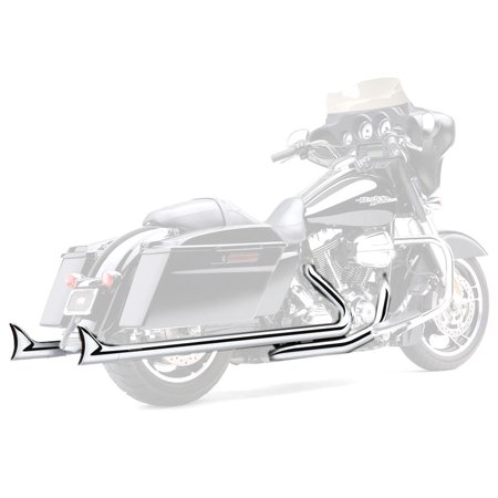 Cobra Speedster Dual Chrome Fishtail Tip Exhaust System (6974)