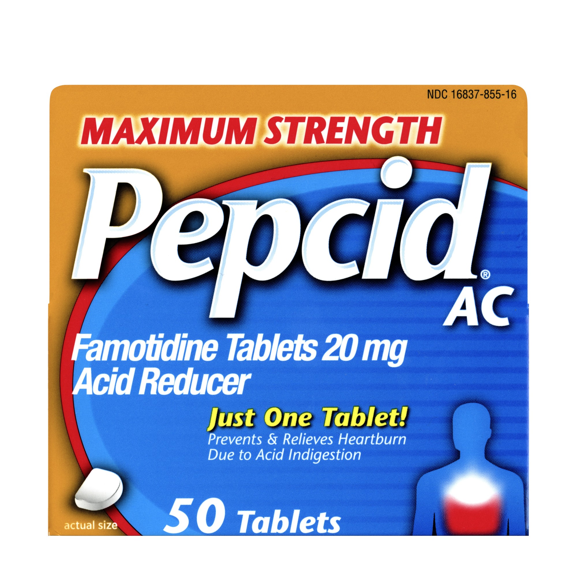 Pepcid - Ac - Max Strength - 50 Tablets